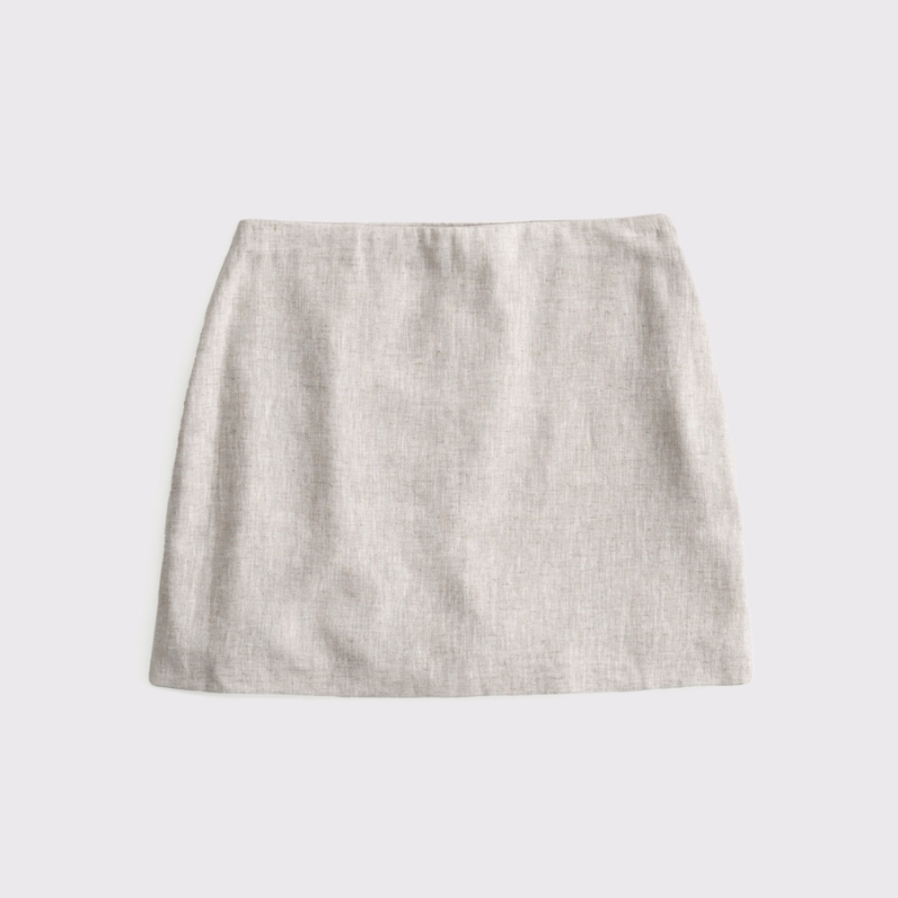 Abercrombie & Fitch Light Beige Pencil Skirt